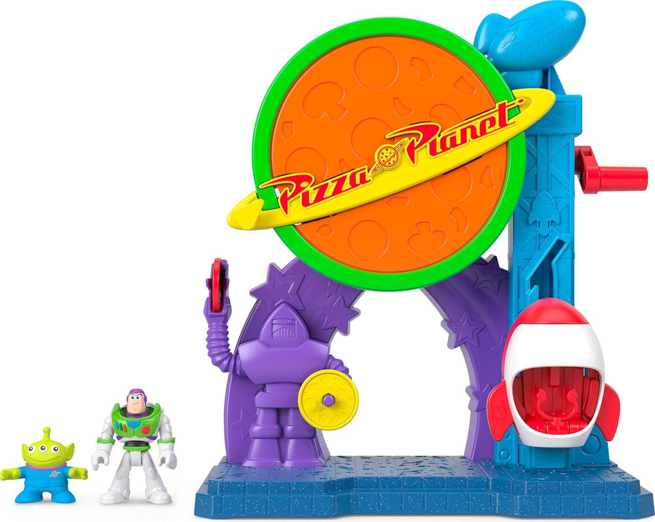 Fisher Price Disney / Pixar Imaginext Toy Story Pizza Planet 3-Inch Playset、ToyWiz、kayou