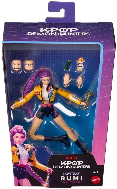 KPop Demon Hunters HUNTRX Rumi 6 Action Figure How Its Done Mattel