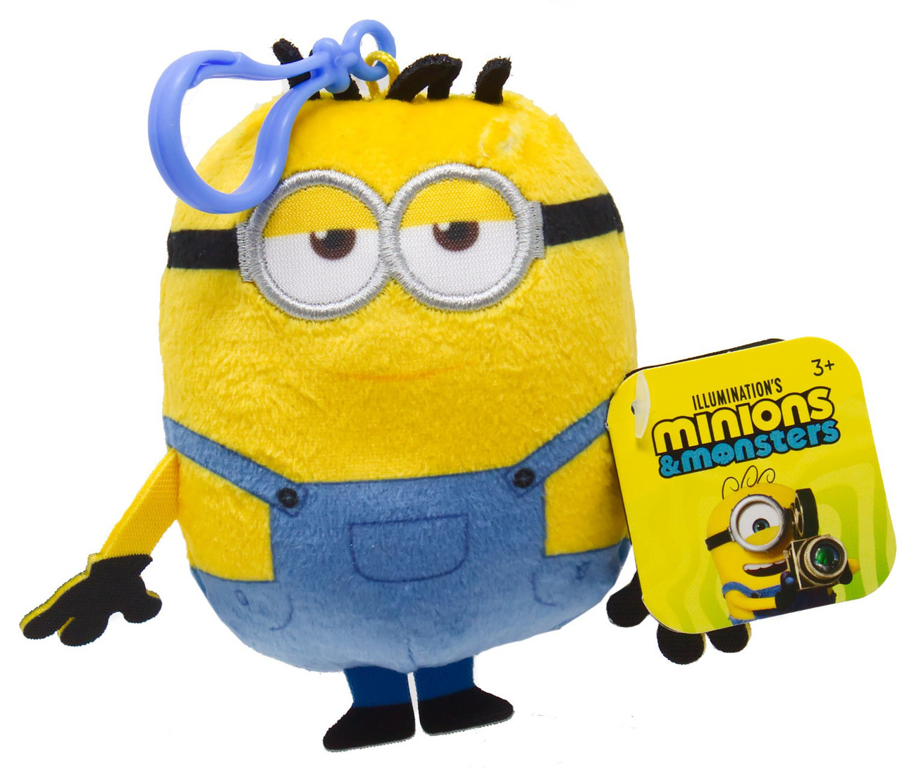 Despicable Me Minions Monsters Ed 3.5 Plush Hanger Just Play - ToyWiz