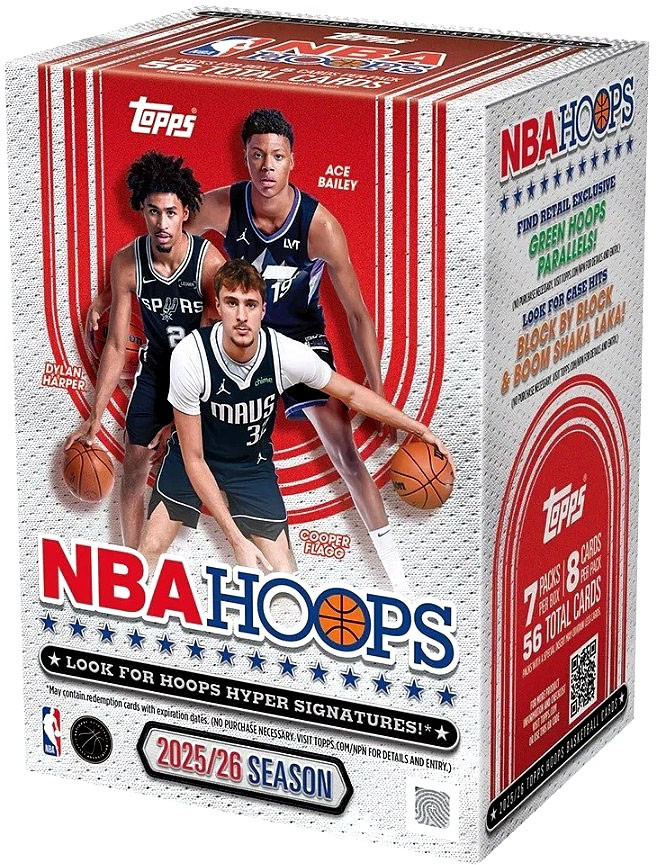 NBA Topps Trading Cards 2025-26 Hoops Basketball Trading Card