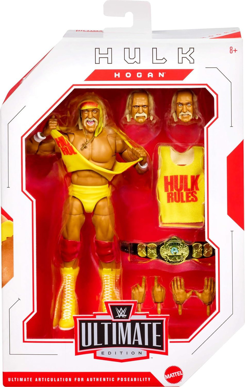 WWE Wrestling Ultimate Edition Hulk Hogan 7 Action Figure 2026