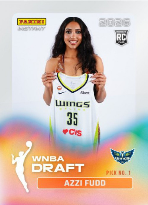 WNBA Dallas Wings 2026 Instant Draft Night Basketball Azzi Fudd DN-1 Rookie, No. 1 Draft Pick、ToyWiz、kayou