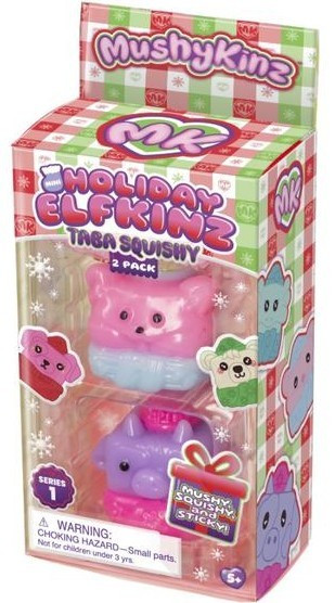 Taba Squishy Mushy Holiday Mystery 2-Pack 2 RANDOM Premium Characters (Pre-Order ships October)、ToyWiz、kayou
