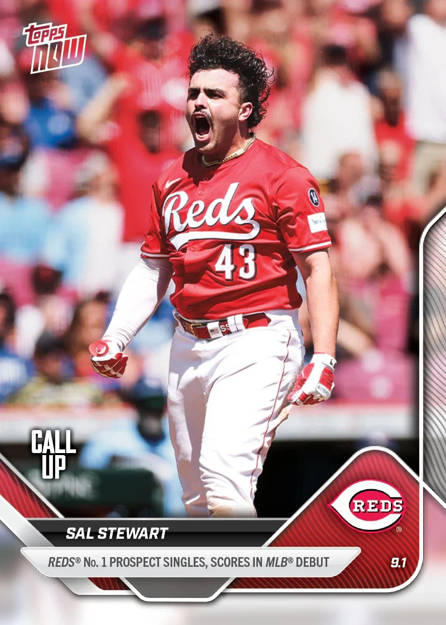 MLB 2025 NOW Baseball Sal Stewart #644、ToyWiz、kayou