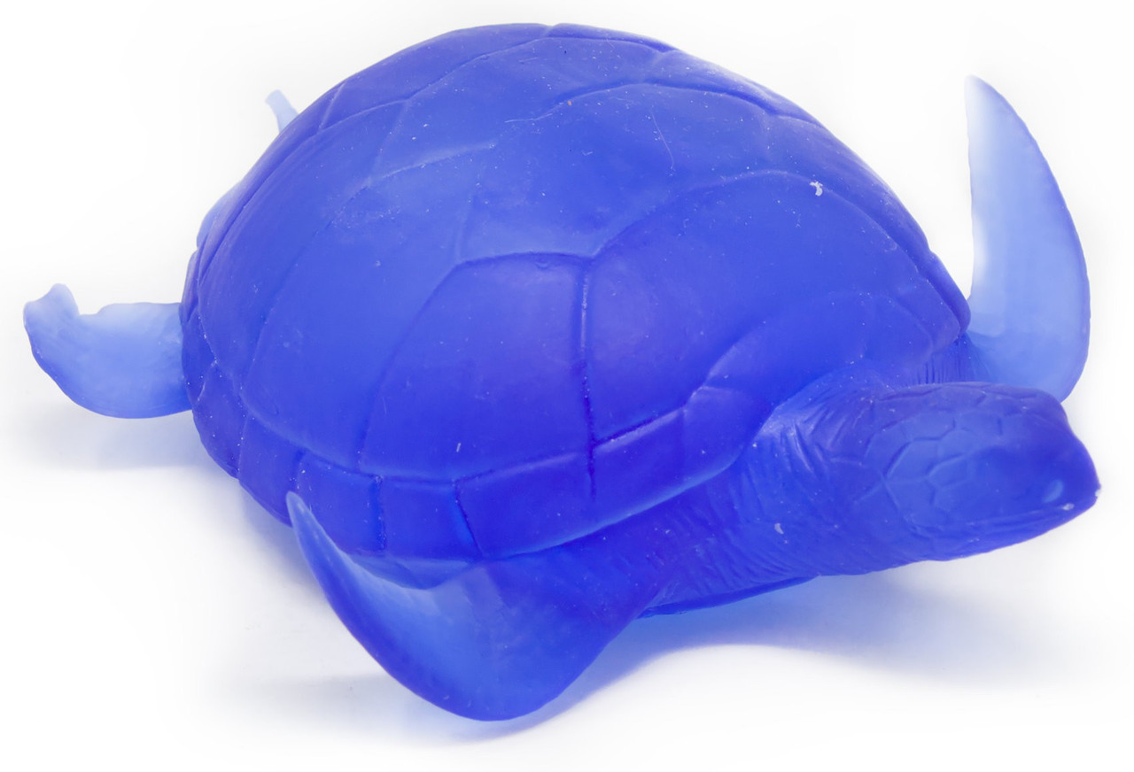 Aurora Sugar Squeezy Sea Turtle BLUE Squeeze Toy - ToyWiz