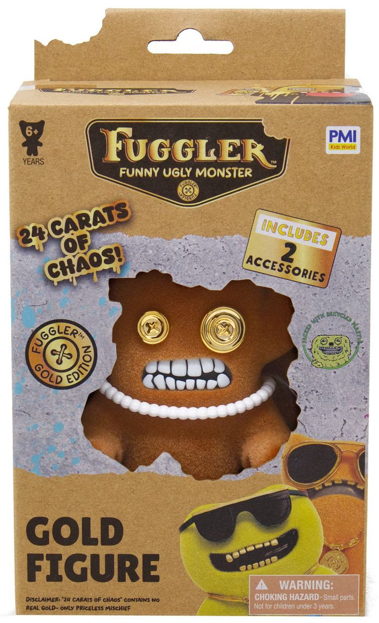 Fuggler Gold Edition Grump Grumps 5-Inch Figure、ToyWiz、kayou