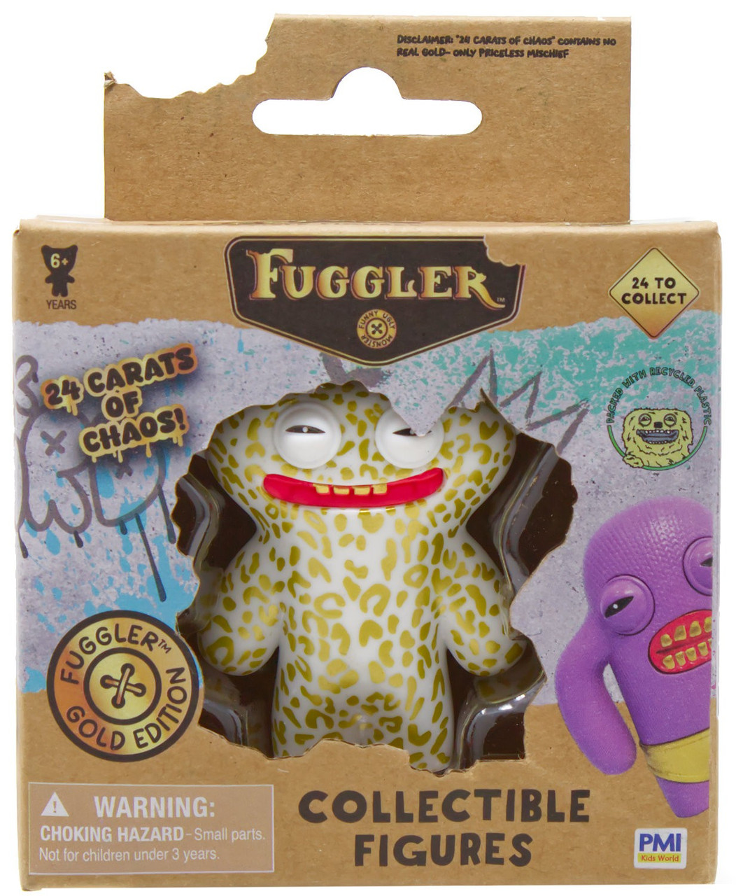 Fuggler Gold Edition Grin Grin 2.5 Mini Figure PMI - ToyWiz