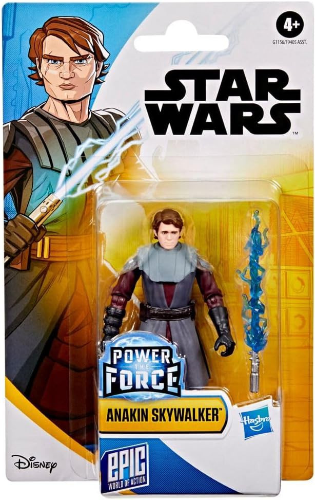 Star Wars Epic World of Action Power the Force Anakin Skywalker Action Figure、ToyWiz、kayou