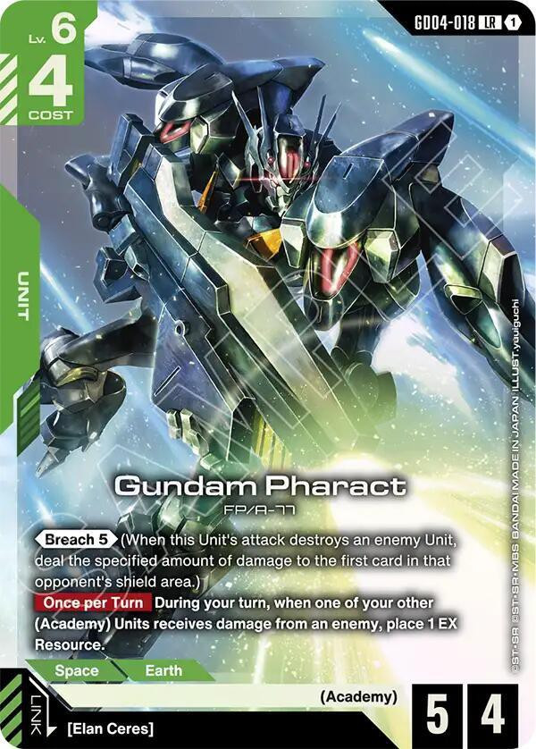 Gundam Trading Card Game Phantom Aria Single Card Legend Rare