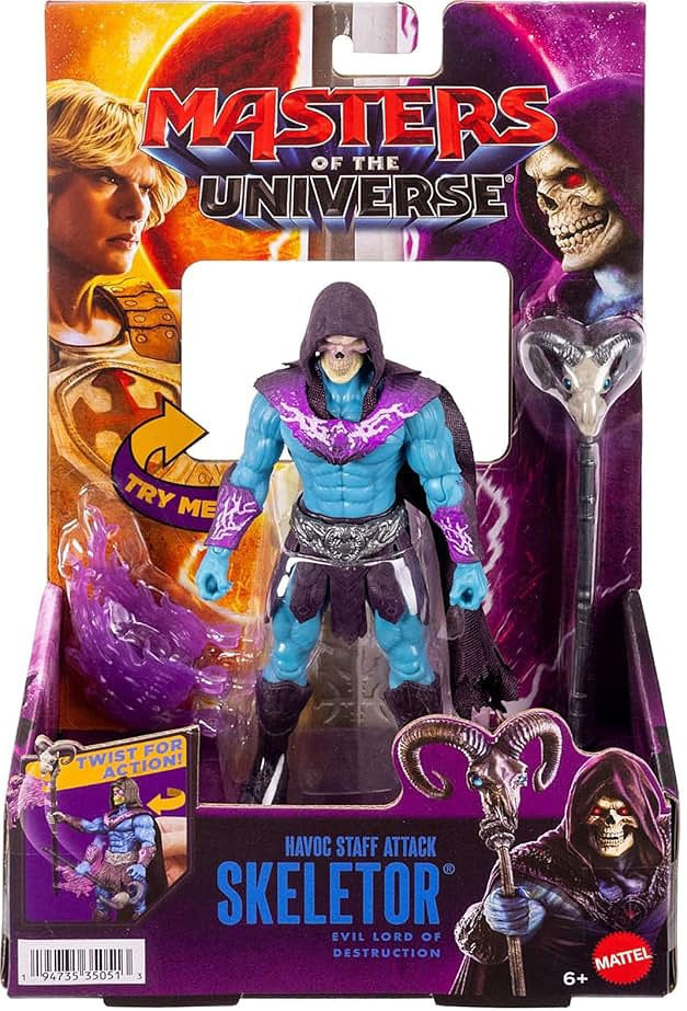 Masters of the Universe 2026 Movie Feature Skeletor Action Figure Havoc Staff Attack、ToyWiz、kayou