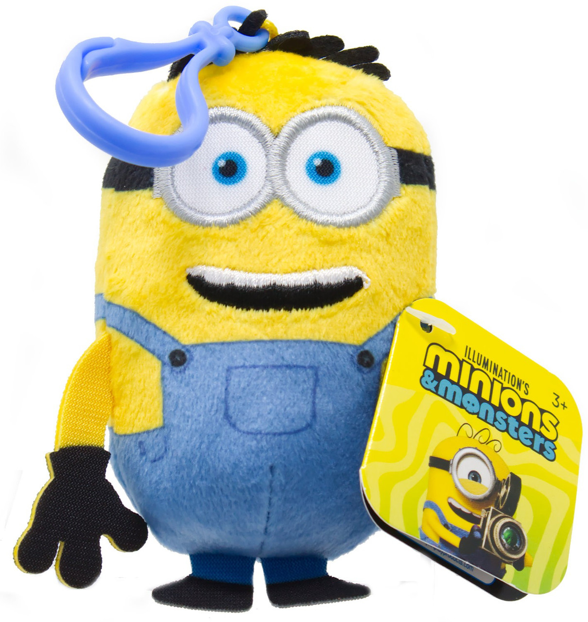 Despicable Me Minions Monsters Henry 3.5 Plush Hanger Just Play