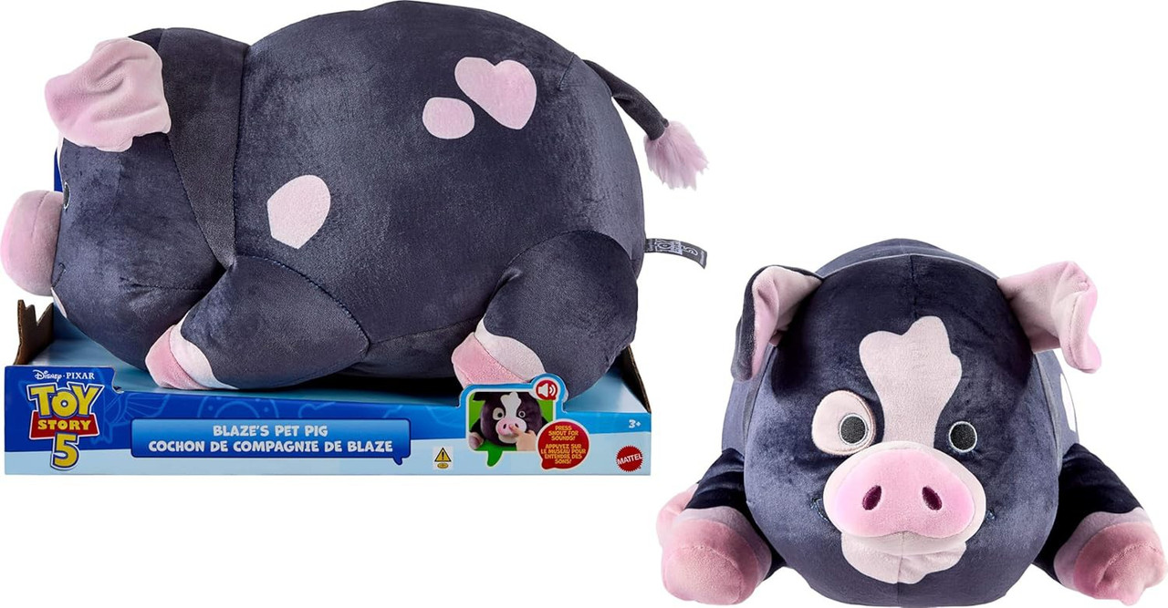 Disney - pig...☆ Disney Pixar Toy Story 5 Blazes Pet Pig 14 Plush with Sound Mattel