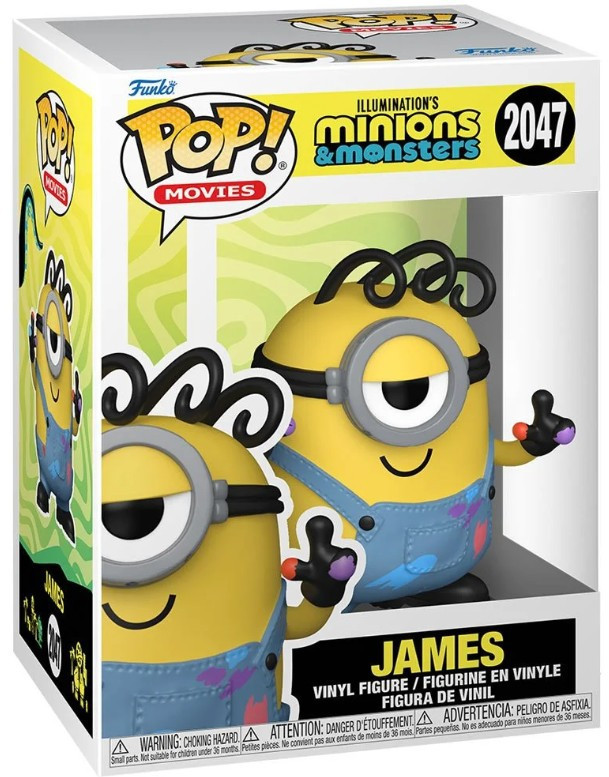 Funko Despicable Me Minions Monsters POP Movies James Vinyl Figure