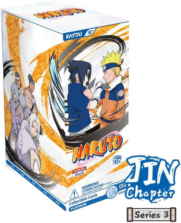 Naruto Series 3 Naruto Chapter Jin Collectible Card Box 12 Packs
