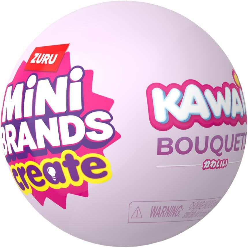 Mini Brands Create Kawaii Bouquets Mystery Pack Zuru Toys - ToyWiz