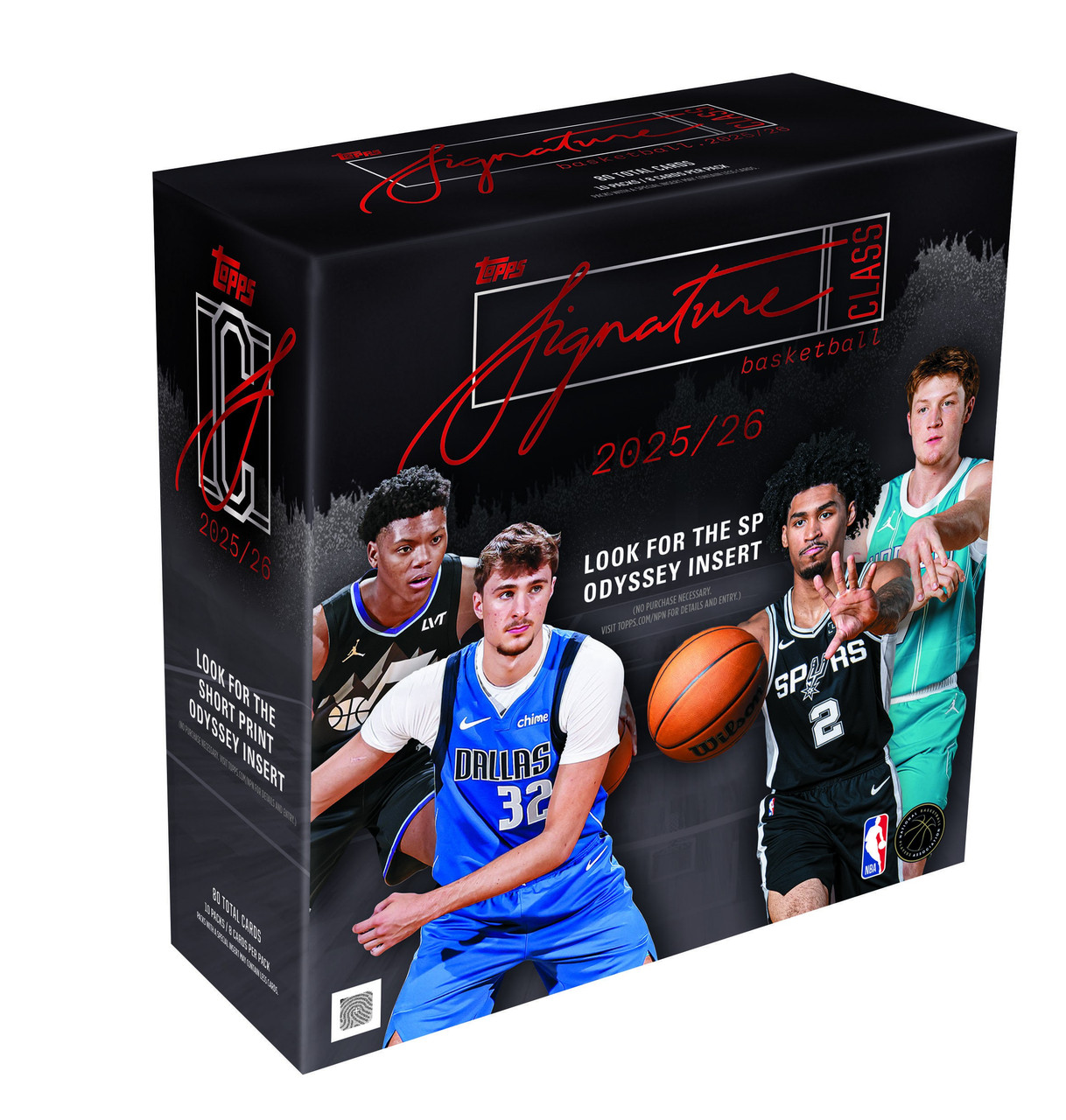 NBA Topps 2025-26 Signature Class Basketball Trading Card MEGA Box