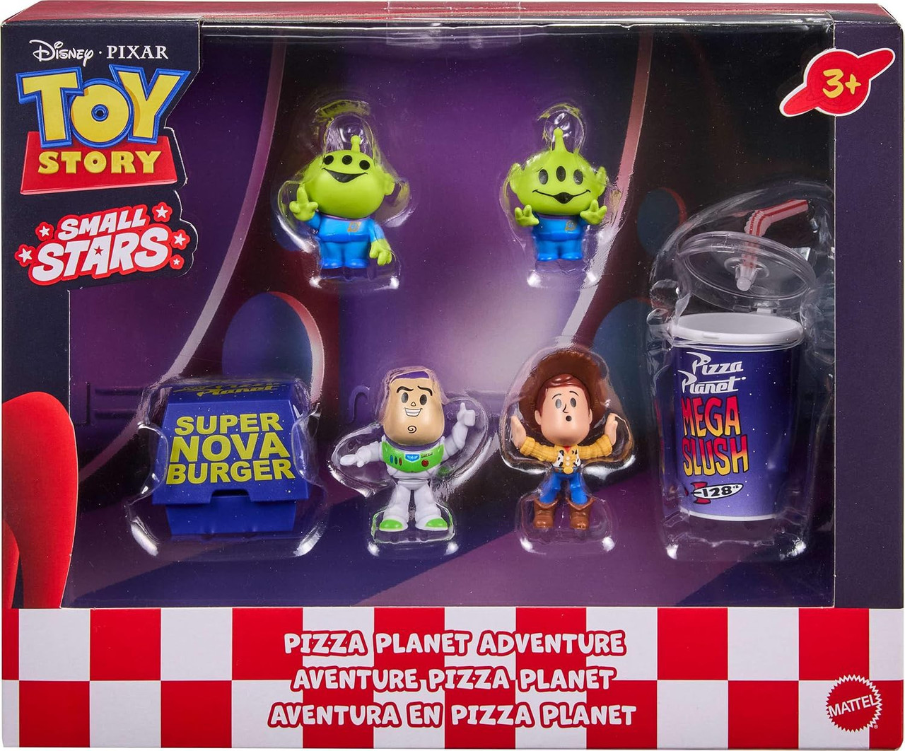Disney Pixar Toy Story 5 Small Stars Pizza Planet Adventure 1.75