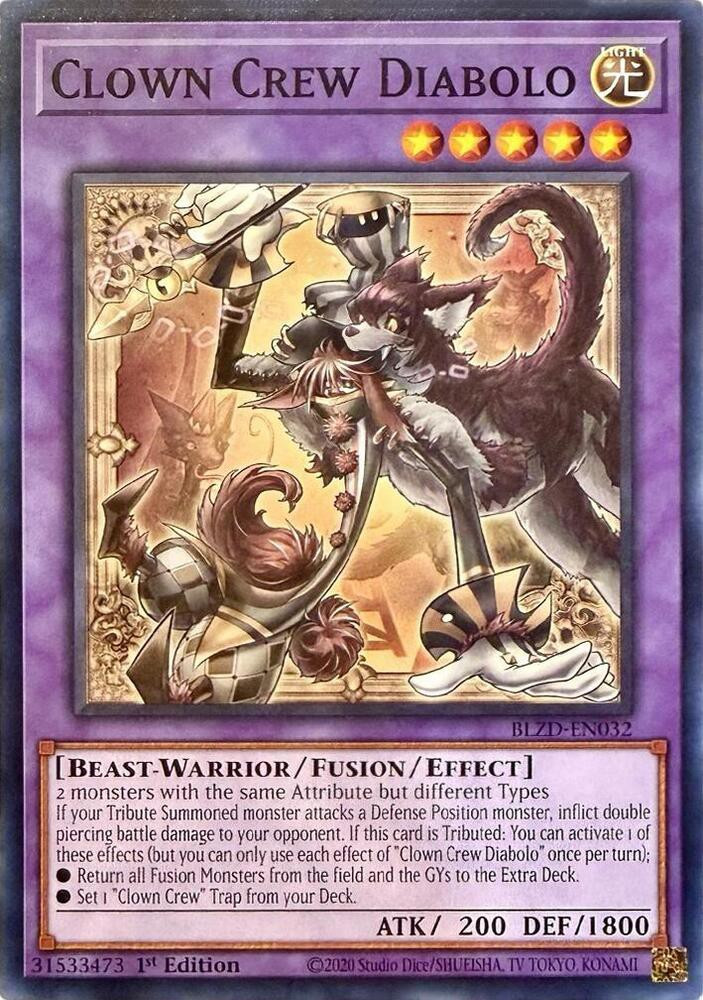 yugioh clown cards Yu-Gi-Oh! - Crass (MRD-078) - Metal Raiders - Unlimited Edition Official YuGiOh Made a nice little display