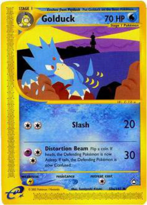 Pokemon Aquapolis Uncommon Golduck #50 Lightly Played、ToyWiz、kayou