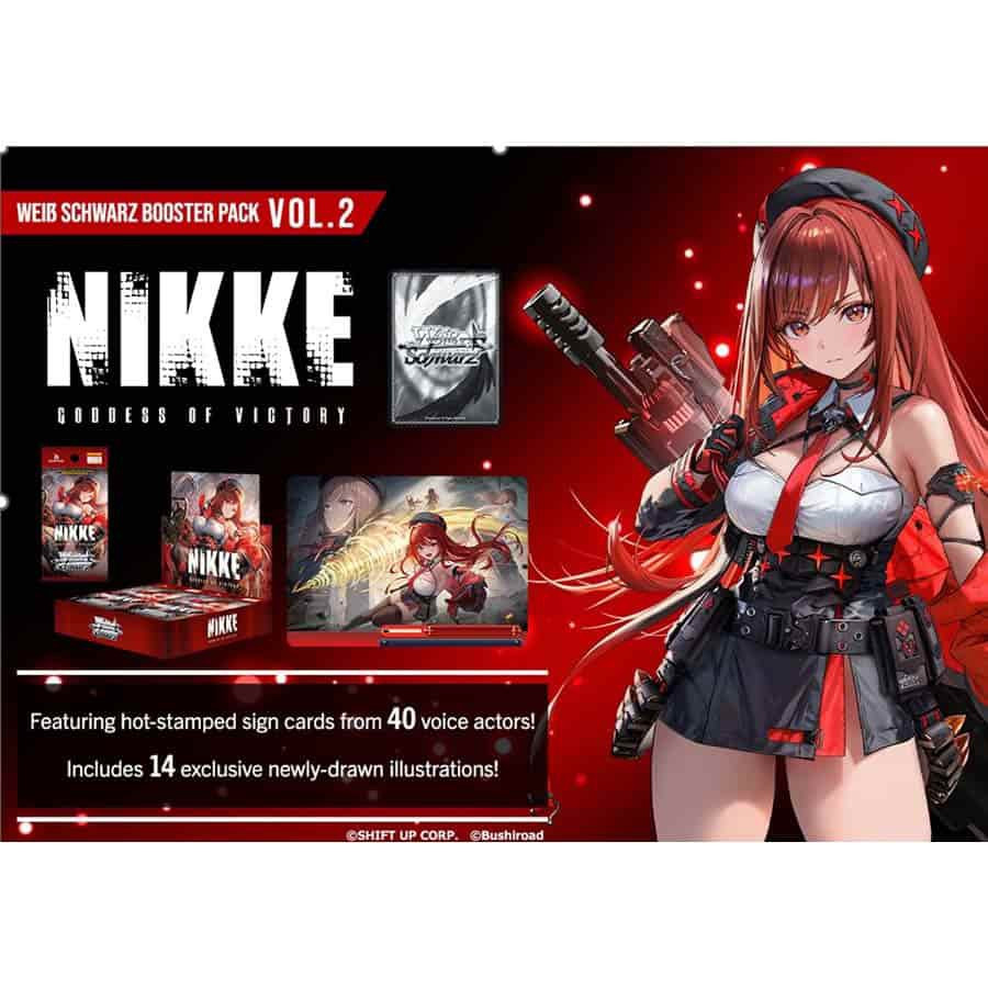 Weiss Schwarz Trading Card Game Goddess of Victory Nikke Vol.2
