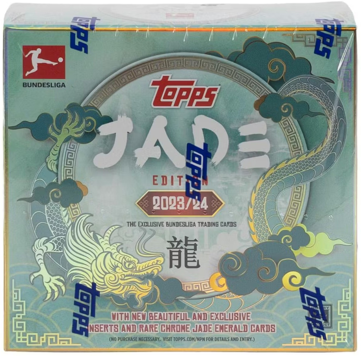 Topps 2023-24 Bundesliga Soccer Jade Edition Trading Card HOBBY Box、ToyWiz、kayou