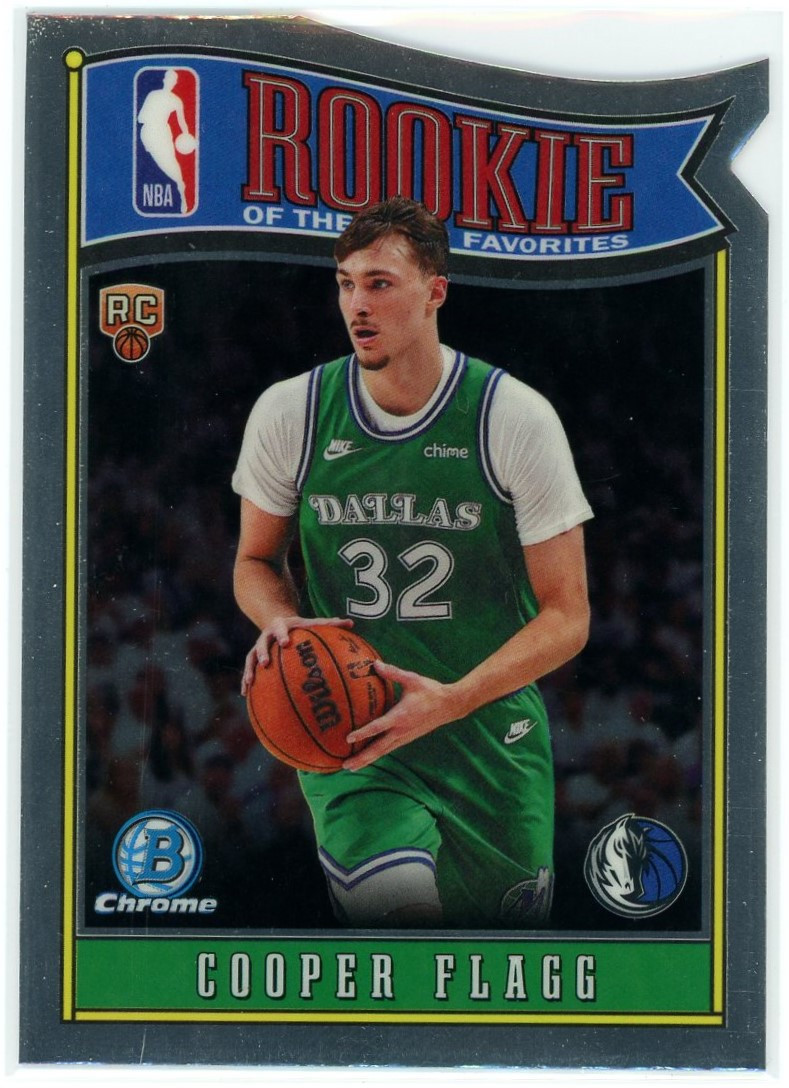 NBA 2025-26 Bowman Basketball ROY Favorites Cooper Flagg RY-1 Rookie、ToyWiz、kayou