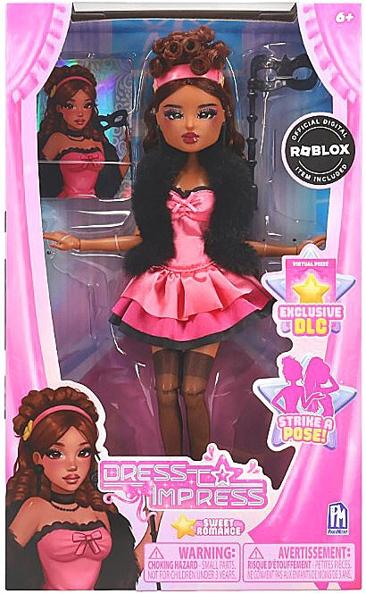 Roblox Dress to Impress Sweet Romance 11.5-Inch Doll Includes Exclusive DLC Code!、ToyWiz、kayou