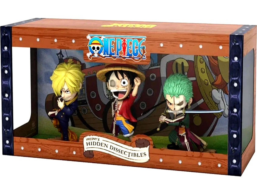 One Piece Freenys Hidden Dissectibles Luffy, Zoro Sanji 4 Figure 3
