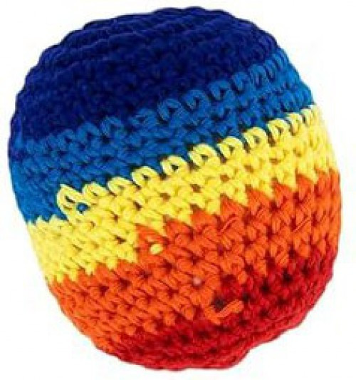 Hacky Sack Bean Bag Foot Sax 2.5-Inch Hacky Sack 1 RANDOM Design、ToyWiz、kayou