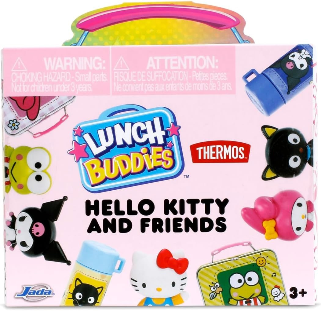 Hello Kitty Friends Thermos Lunch Buddies Mystery Pack Jada Toys