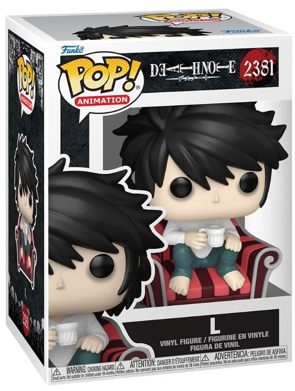 Funko Death Note POP Animation L Vinyl Figure 2381 - ToyWiz