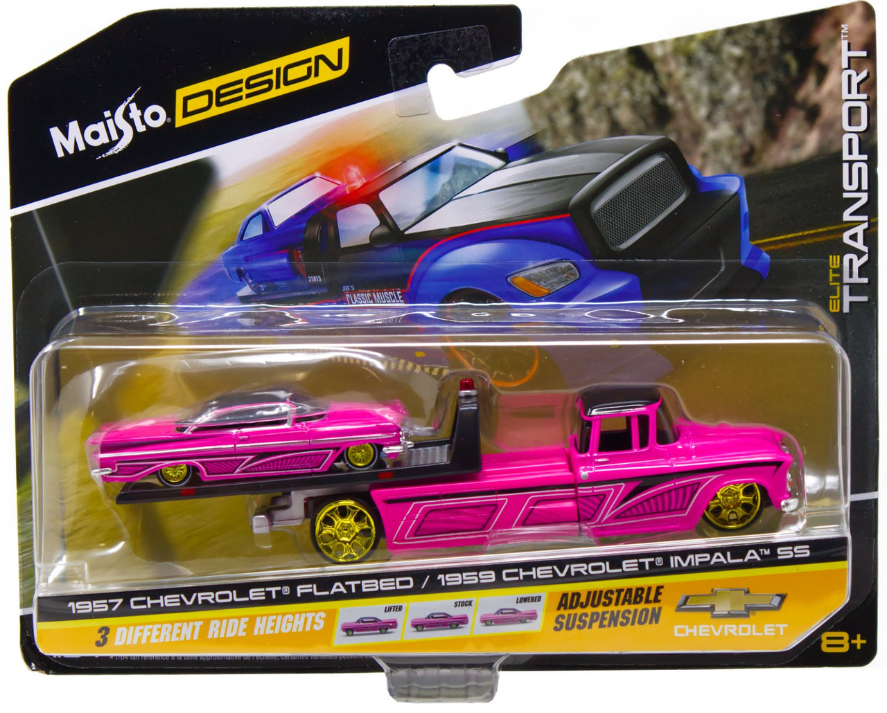 Maisto Design Elite Transport 1957 Chevrolet Flatbed 1959