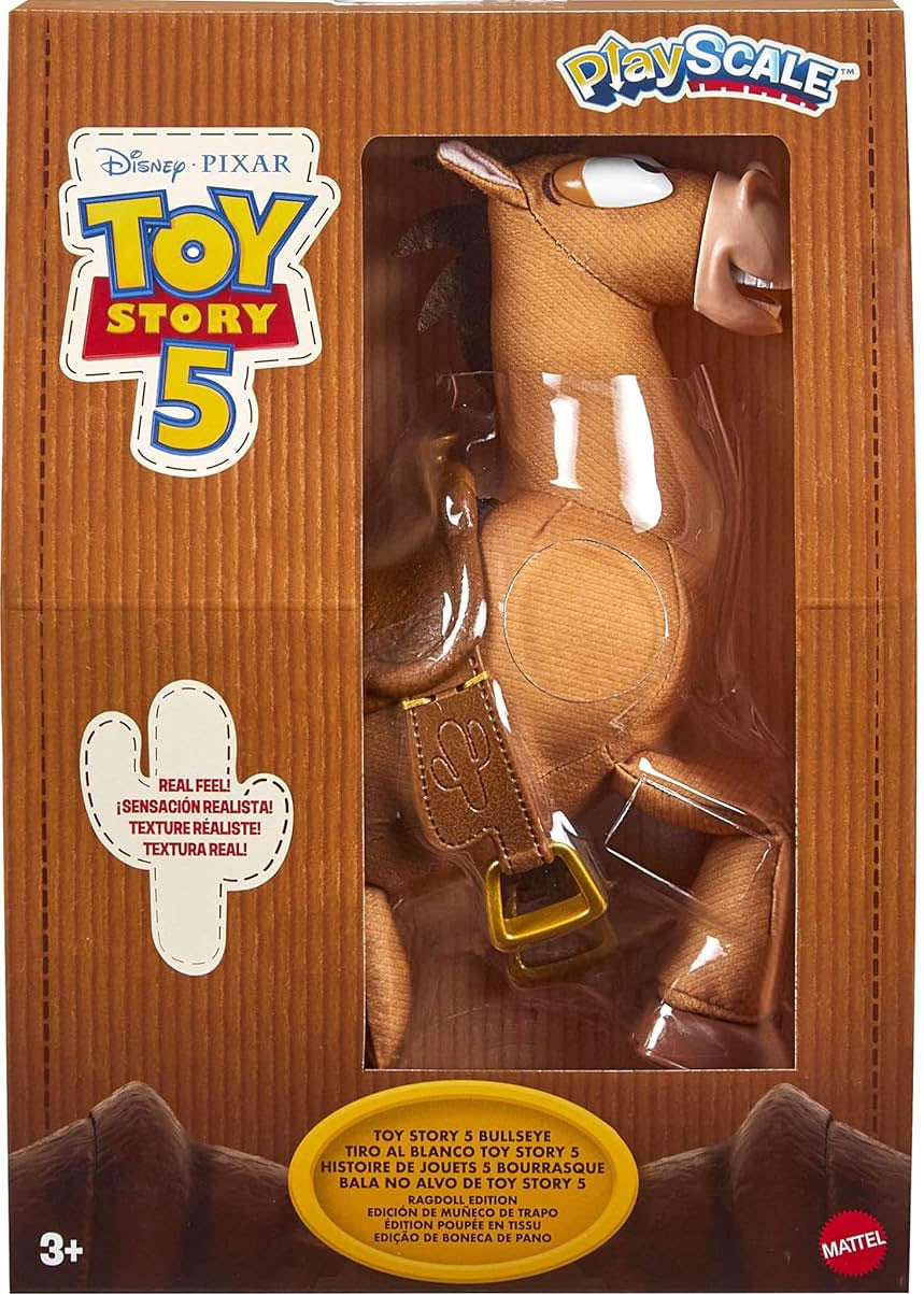 Disney Pixar Toy Story 5 Playscale Bullseye 7 Figure Ragdoll