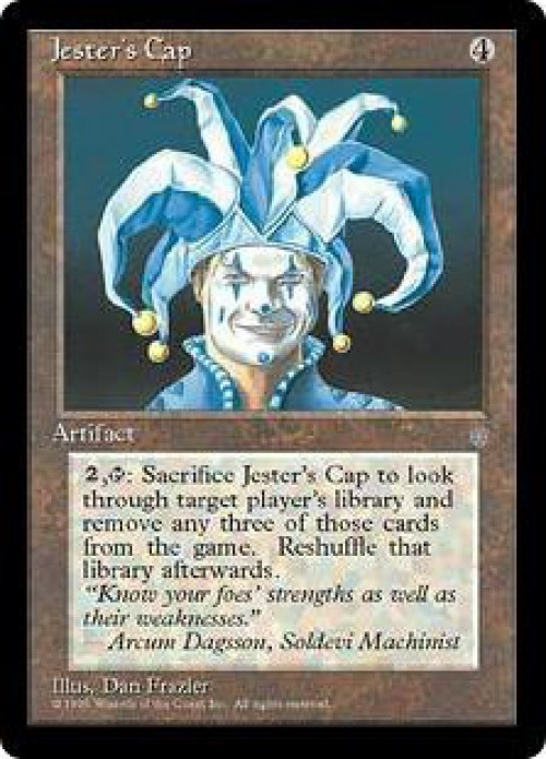 MtG Ice Age Rare Jester's Cap #324 Damaged、ToyWiz、kayou