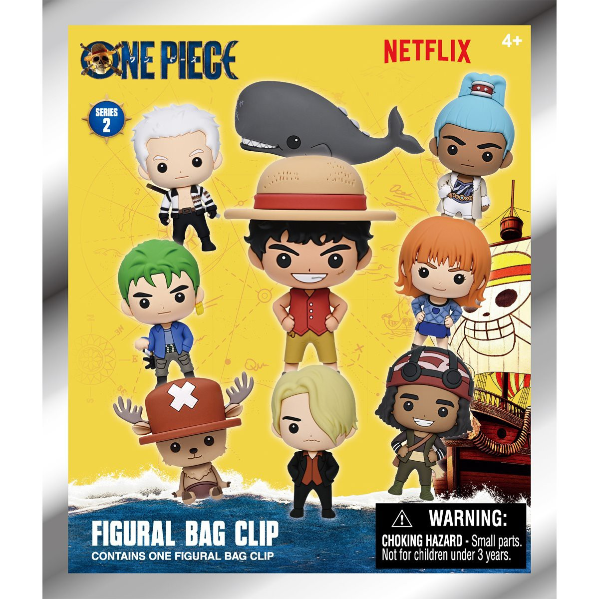 One Piece 3D Figural Keyring One Piece Live Action Series 2
