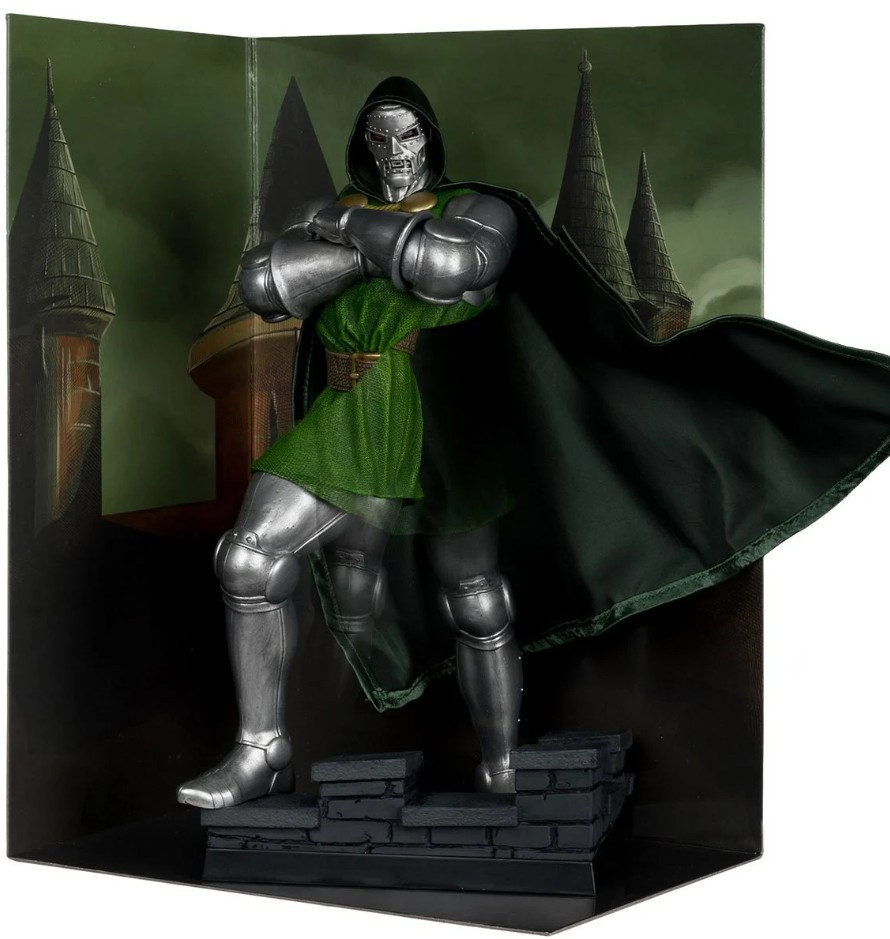 McFarlane Toys Marvel Doctor Doom Posed Figure with Scene Dr. Doom #1、ToyWiz、kayou