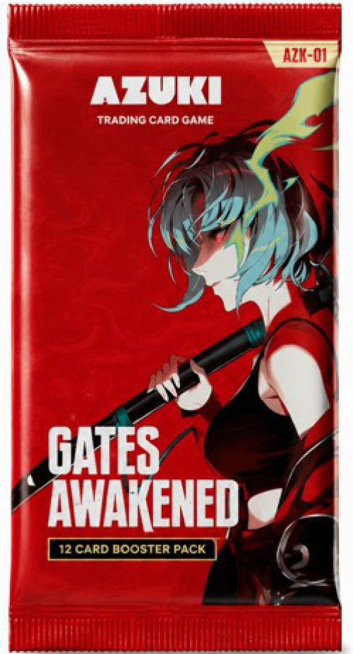 Azuki Trading Card Game Gates Awakened Booster Pack 12 Cards Azuki