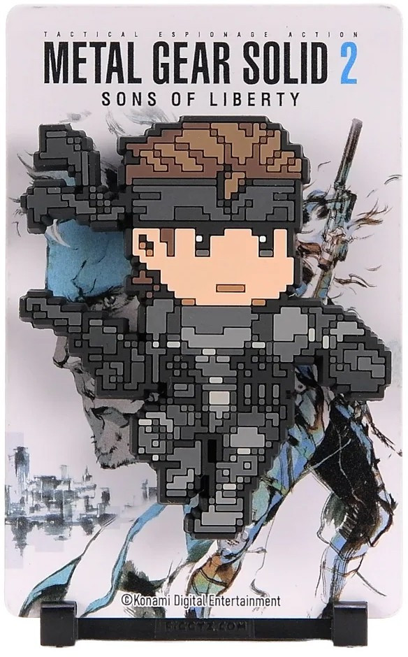 FiGGYZ Metal Gear Solid 2 Sons of Liberty Solid Snake 4.5 Pop