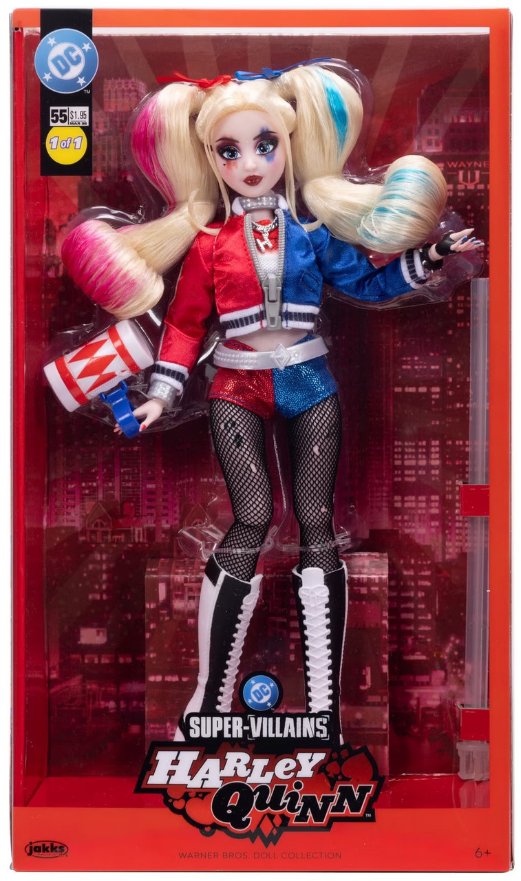 DC Super-Villains Harley Quinn 11 Fashion Doll Jakks Pacific - ToyWiz