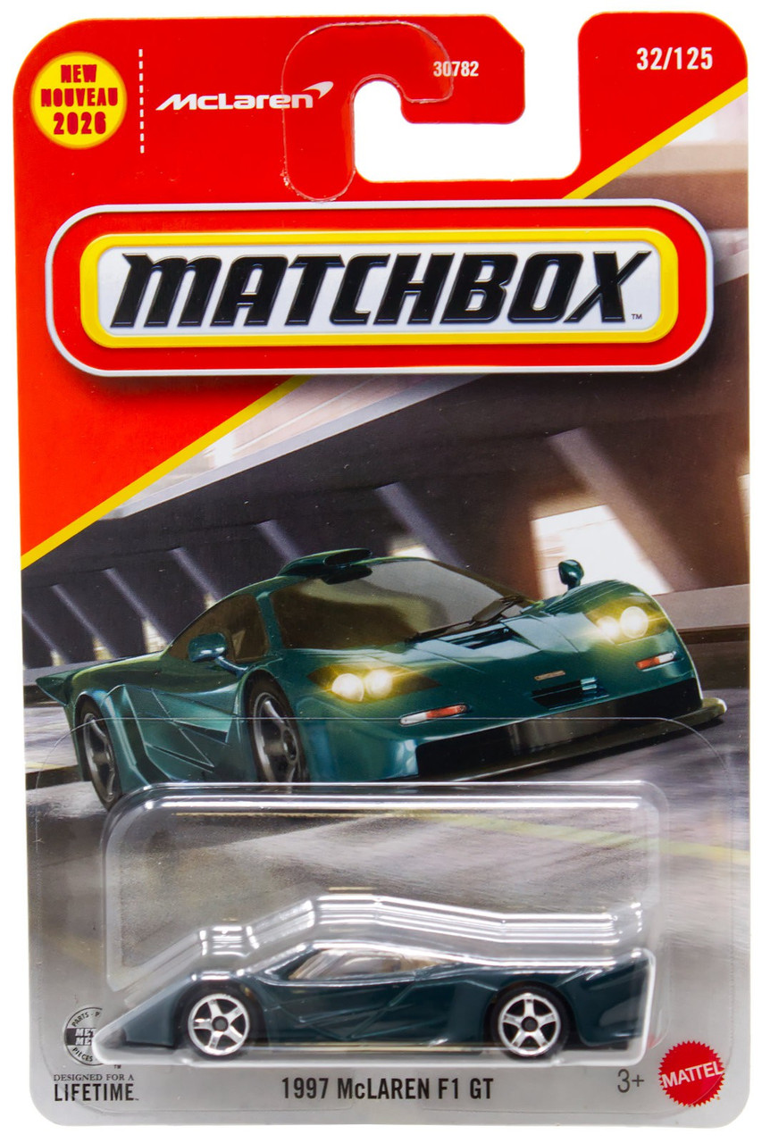 希少 MATCHBOX . HOTWHEELS 他 ミニカー 49台 Matchbox 1997 McLaren F1 GT Diecast Car Mattel - ToyWiz