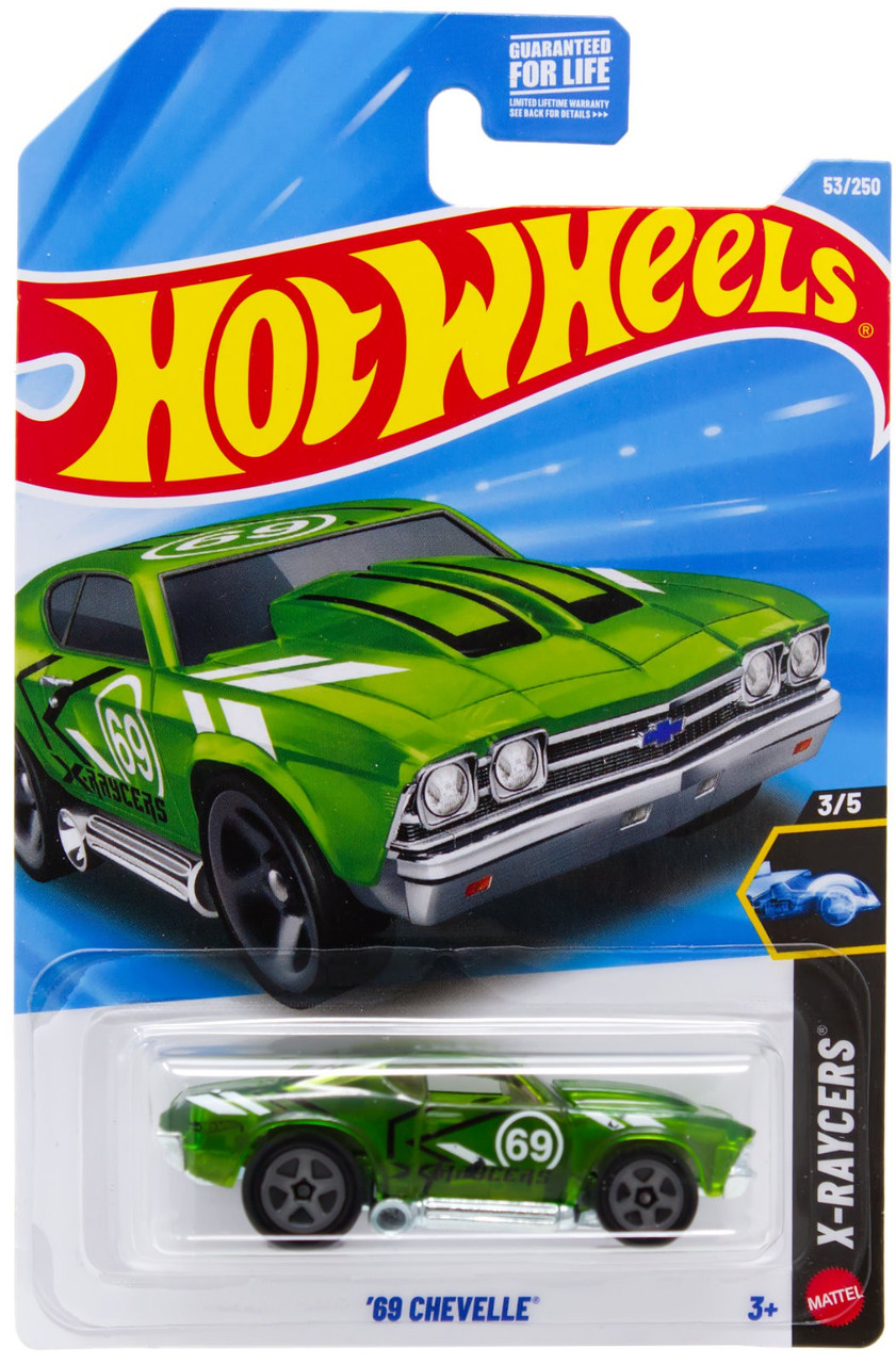 Hot Wheels X-Raycers 69 Chevelle 164 Diecast Car Mattel Toys - ToyWiz