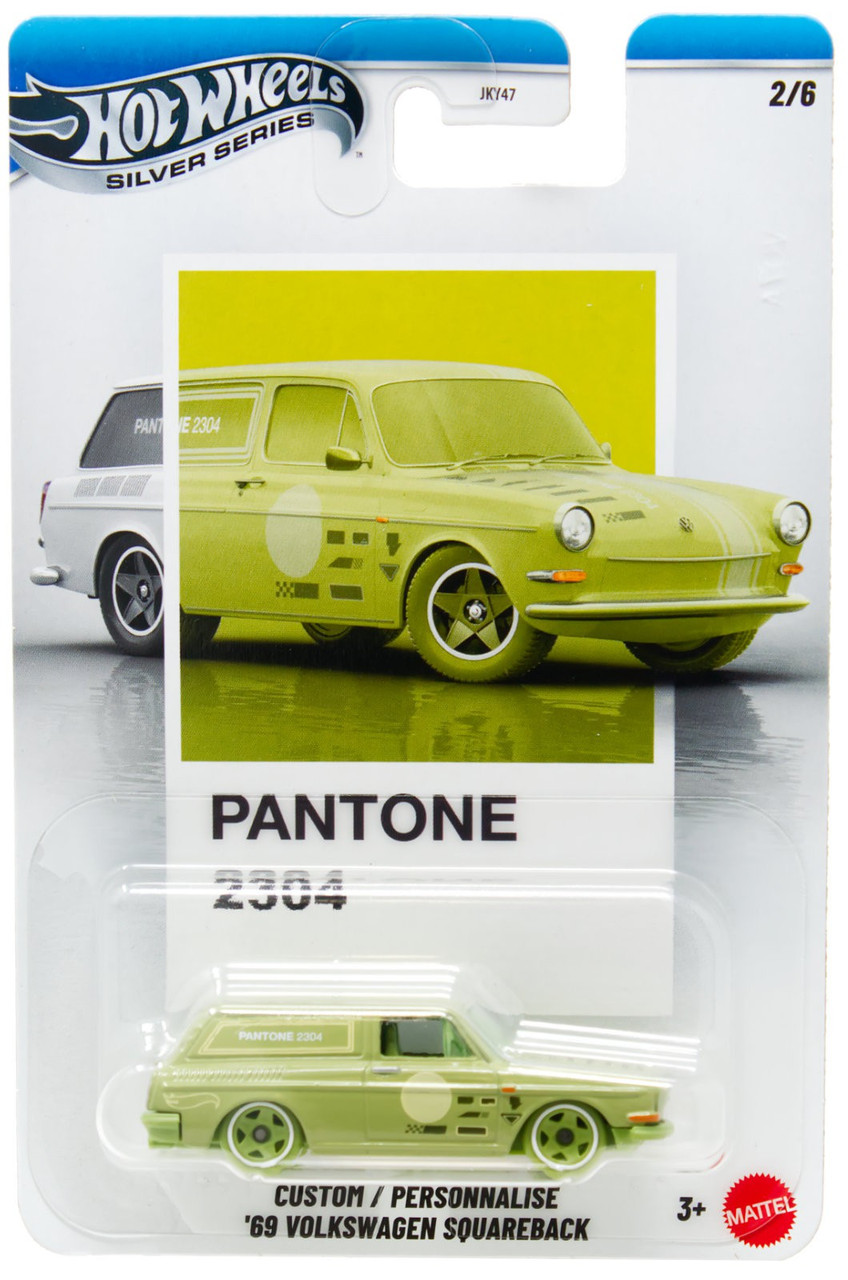 Hot Wheels Silver Series Pantone Custom 69 Volkswagen Squareback