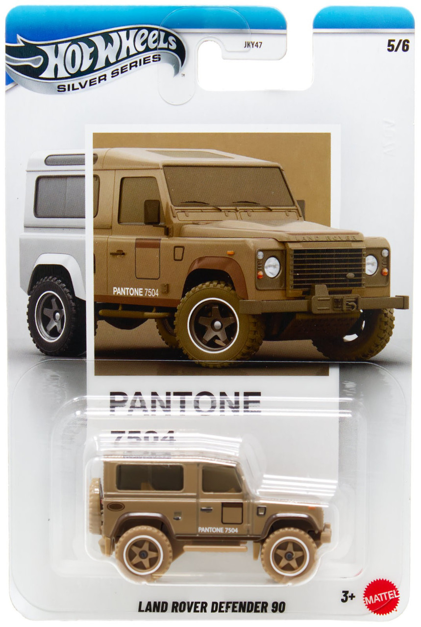 Hot Wheels Silver Series Pantone Land Rover Defender 90 164