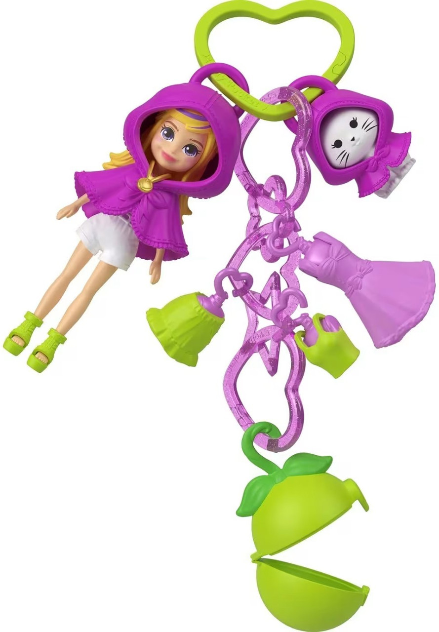Polly Pocket Keychain Style Green Apple Kit、ToyWiz、kayou