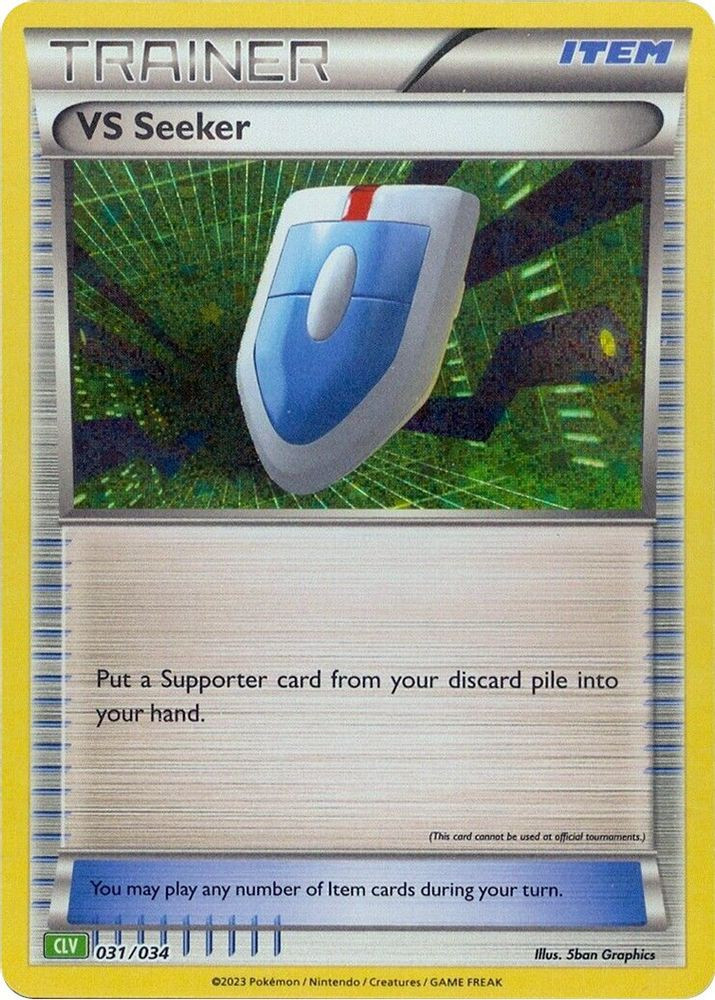 Pokemon Trading Card Game Classic Classic Collection VS Seeker #31 CLV、ToyWiz、kayou