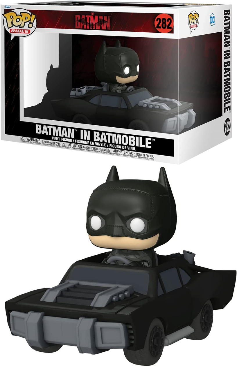 Funko DC Comics The Batman POP! Rides Batman & Batmobile Super Deluxe Vinyl Figure #282 Damaged Package、ToyWiz、kayou