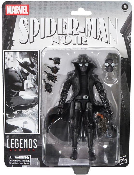 Marvel Legends Spider-Man Noir Exclusive Action Figure、ToyWiz、kayou