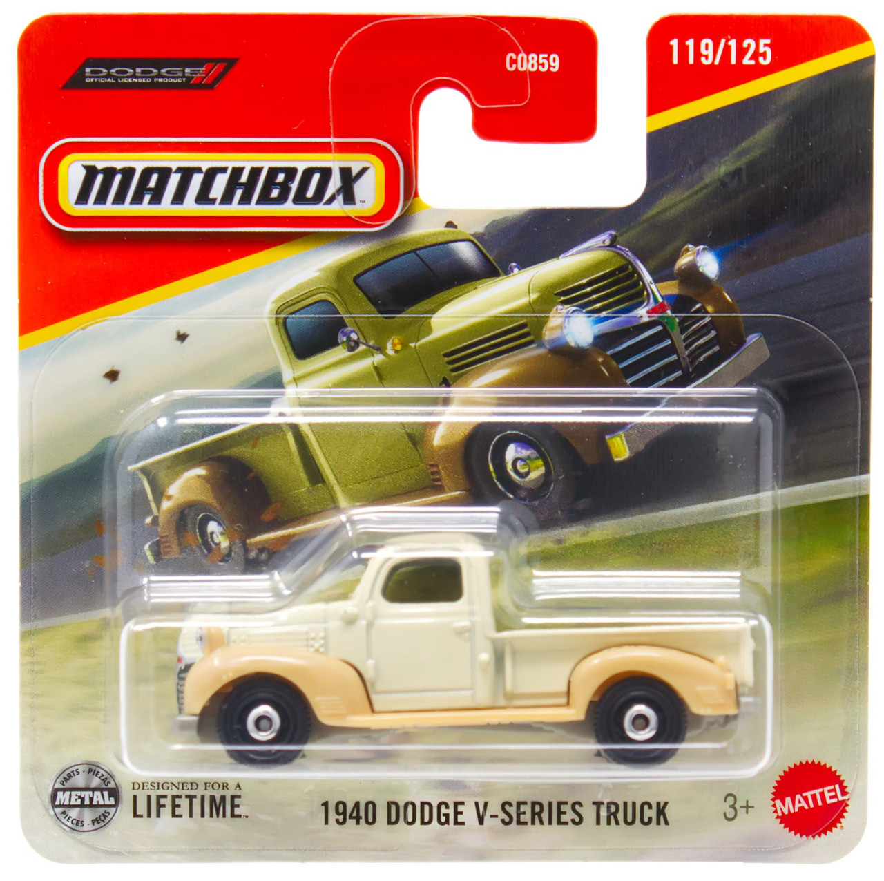Matchbox 1940 Dodge V-Series Truck Diecast Car、ToyWiz、kayou