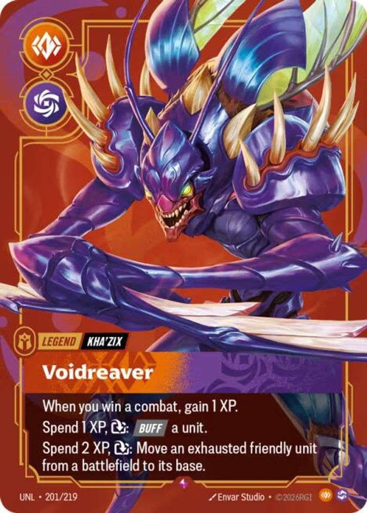 Riftbound League of Legends Trading Card Game Unleashed Single