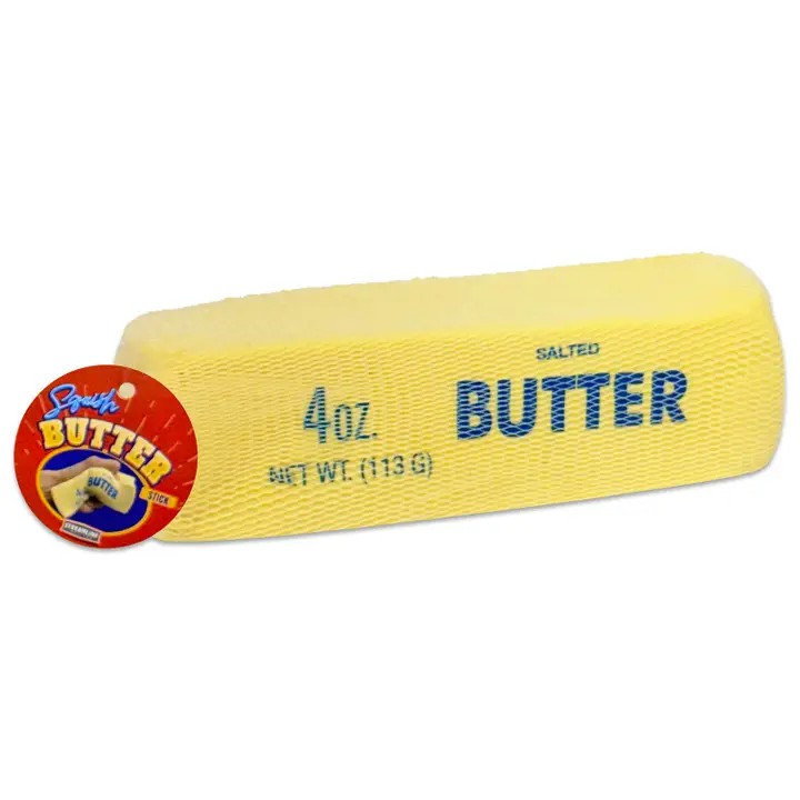 Jumbo Squish Butter Jumbo Squish Butter 9 Squeeze Toy Streamline